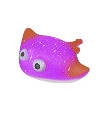 Детская игрушка-антистресс "Скат" MS 3827(Pink) с мукой, 11 см