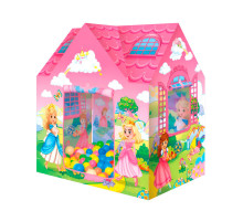 Детская палатка "Домик принцесс" MR 1300 с шариками, 104х70х94 см