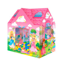 Детская палатка "Домик принцесс" MR 1300 с шариками, 104х70х94 см