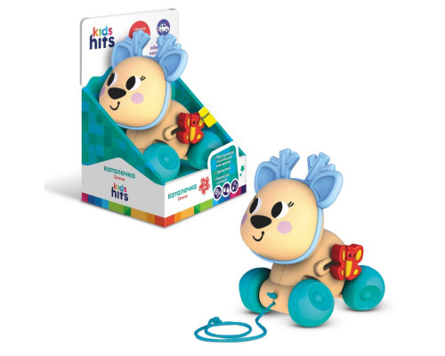 Іграшка-Каталочка "Олень" KH22/003 інерційні колеса