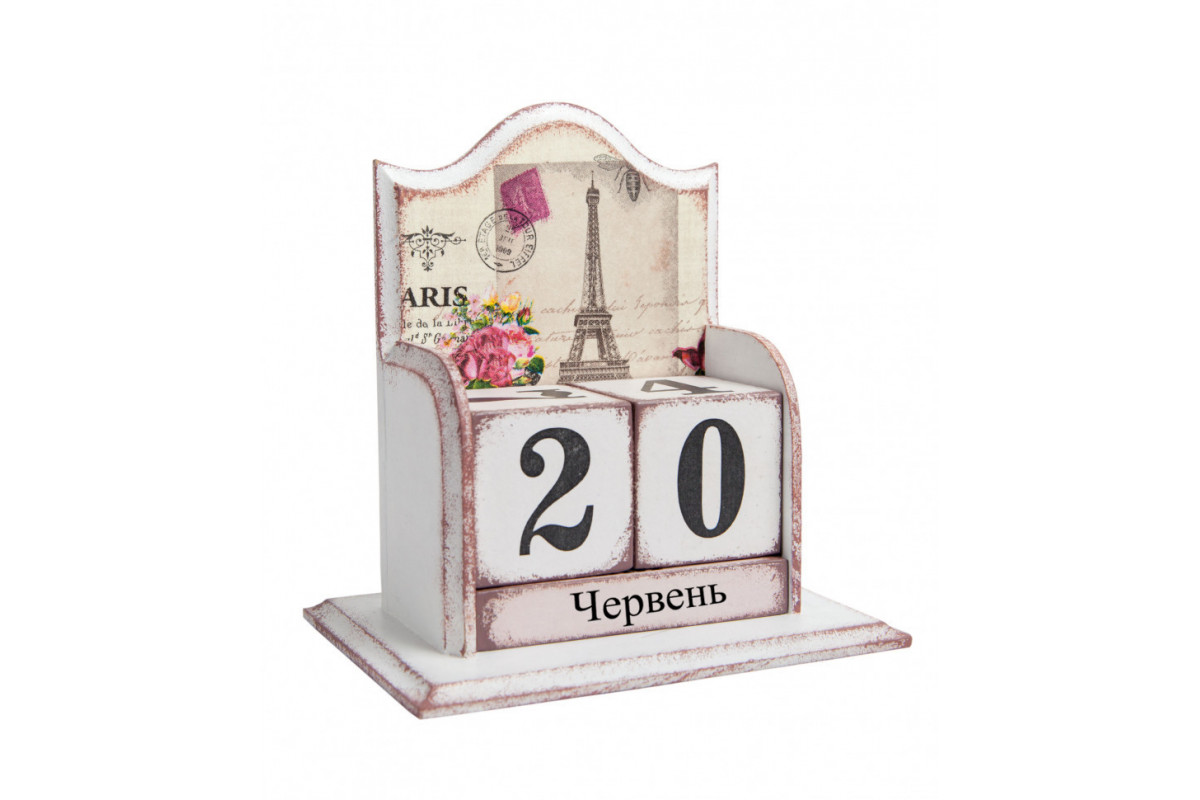 Дитячий набір для творчості. Декупаж "Вічний календар" (Д-001) D-001 календар кубик Дитячий набір для творчості. Декупаж "Вічний календар" (Д-001) D-001 календар кубик