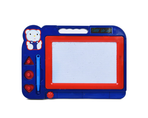 Дитяча дошка для малювання 200H(Blue) 3 печатки, ручка-стилус