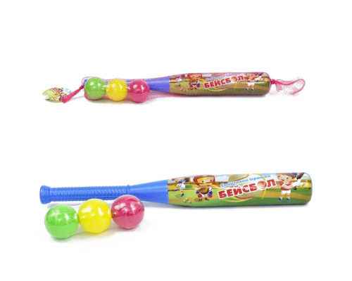 Дитячий ігровий набір для бейсболу 10130, 3 м'ячика і біта