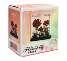 Дитячий Конструктор Ornament Flower 7376 у колбі, 308 деталей