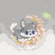 Дитячий конструктор Сіре цуценя 8982 серії "Cute Moon", 452 деталі