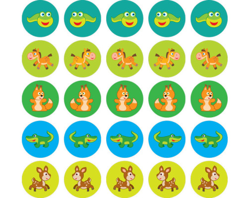 Дитяча розвиваюча книга Мама і малюки "Єнотики" 402863 з наклейками