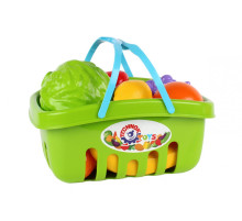 Ігровий набір продуктів 5354TXK в кошику  Зелений