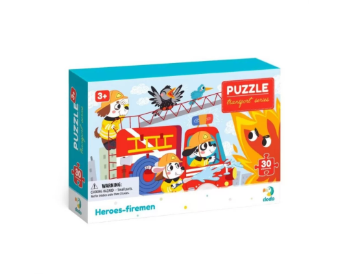 Дитячий пазл "Герої-пожежники" DoDo 300372, 30 ел.