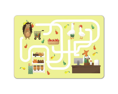 Детские развивающие карточки "Пиши-стирай Лабиринты" 1781001