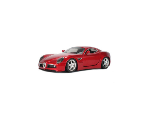 Детская автомодель ALFA 8C COMPETIZIONE Bburago 18-43004 красный металлик, 1:32