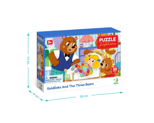 Дитячий пазл "Три ведмеді" 300696, 30 елементів