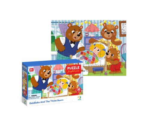 Дитячий пазл "Три ведмеді" 300696, 30 елементів