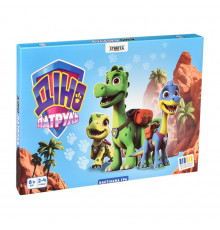 Настільна гра "Діно Патруль" 30645 ігрове поле 4 фішки