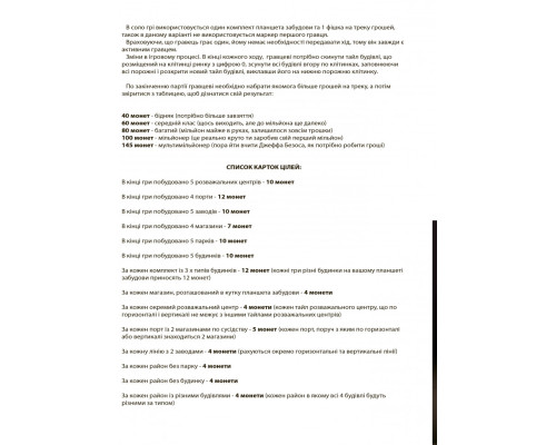 Настільна гра Мегаполіс "Як стати мільйонером" Arial 910039 укр. мовою