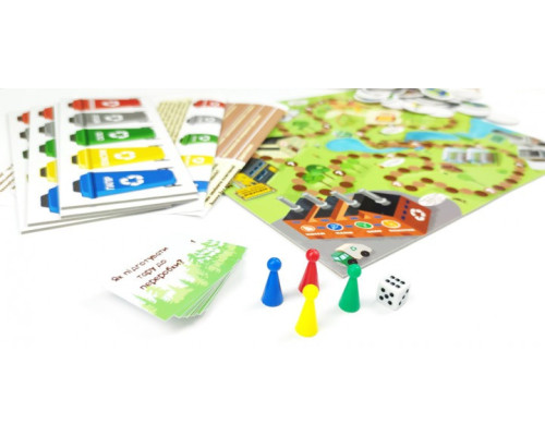 Детская настольная обучающая игра "Экологика" (1319-UM) на укр. языке