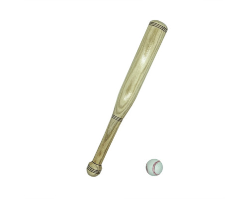 Бита деревянная для бейсбола Legioners Baseball NE-BB-50, 50 cм