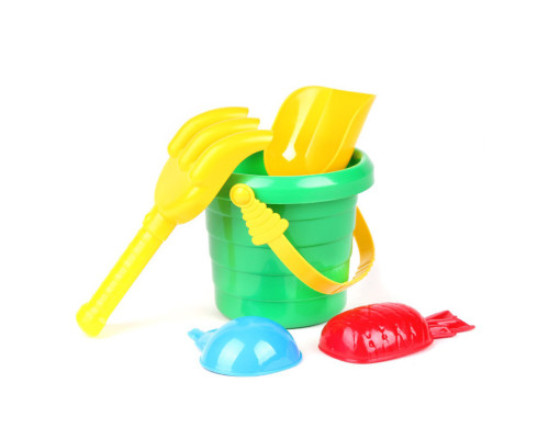 Іграшка "Набір Карапуз" ТехноК 2841TXK для ігор з піском Зелений