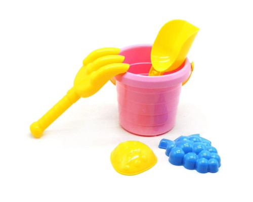 Іграшка "Набір Карапуз" ТехноК 2841TXK для ігор з піском Рожевий