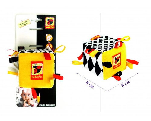 Погремушка-кубик B&W МСР 010501-01