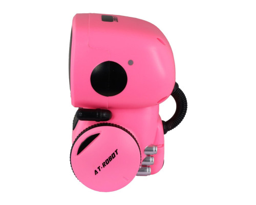 Дитяча іграшка "Інтерактивний робот" AT001-04-UKR рожевий, з голосовим керуванням