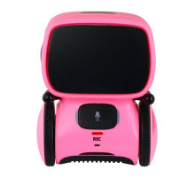 Детская игрушка "Интерактивный робот" AT001-04-UKR розовый, с голосовым управлением