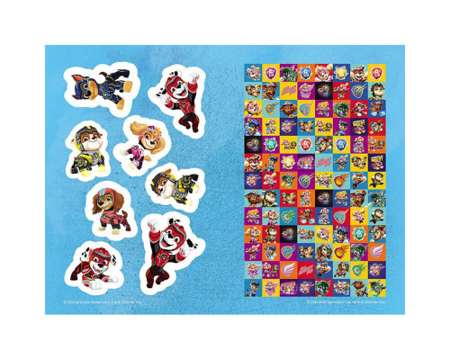 Цветные приключения с наклейками Герои города Приключений 237006 Щенячий Патруль