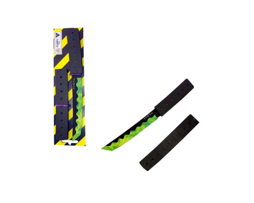 Сувенирный деревянный нож "SO-2 TANTO МАЛАХИТ" Сувенир-Декор TAN-M