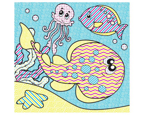 Водні розмальовки Чарівна розмальовка Морські пригоди 757166, 4 зображення