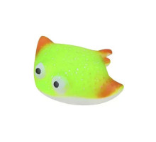 Дитяча іграшка-антистрес "Скат" MS 3827(Green) з борошном, 11 см