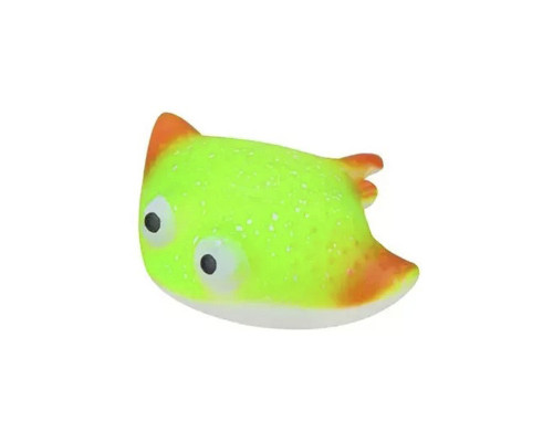 Детская игрушка-антистресс "Скат" MS 3827(Green) с мукой, 11 см