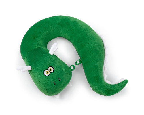 Подушка подголовник Дракон Роби FWPDGNROBI23GN000 зеленый 35 см