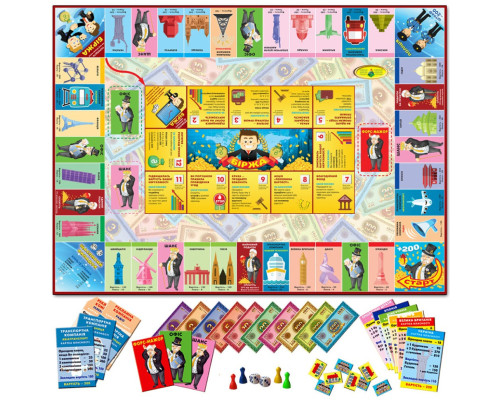 Настольная игра "Магнат" 82227 на укр. языке