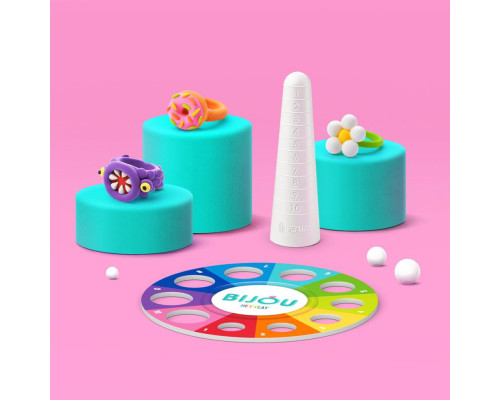 Набір пластиліну, що самозатвердівається ЛИПАКА 31001-UA01 Біжутерія: Квіткові Кільця