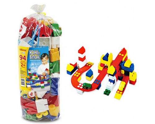 Дитячий конструктор "Юні-блок" -94 70125 з 94х деталей