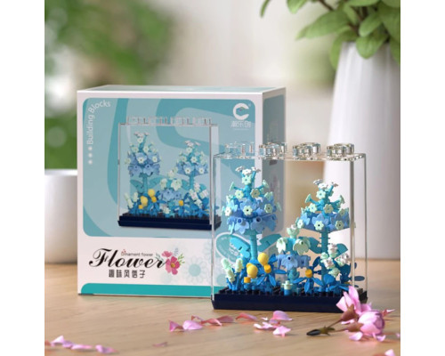 Дитячий Конструктор Ornament Flower 7377 у колбі, 343 деталі