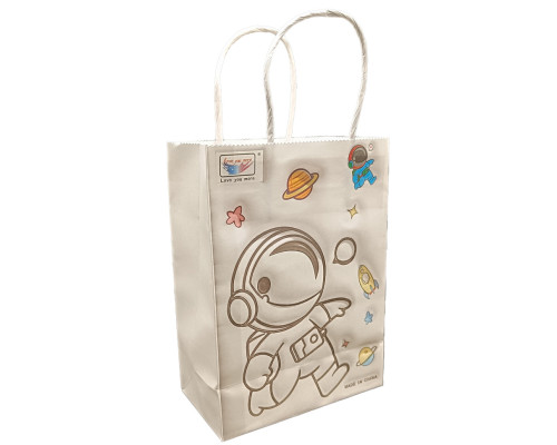 Детская раскраска "Космонавты" 23-201-10 с фломастерами