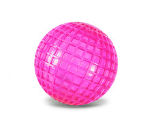 Детский мяч Попрыгунчик Диско PR2516(Pink) светящийся, 6,5 см