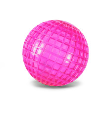 Детский мяч Попрыгунчик Диско PR2516(Pink) светящийся, 6,5 см