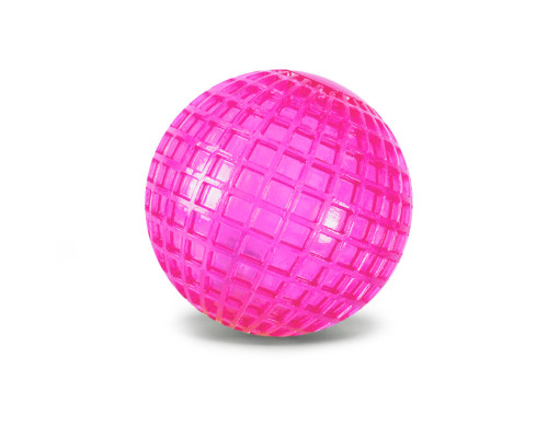 Детский мяч Попрыгунчик Диско PR2516(Pink) светящийся, 6,5 см