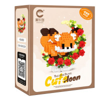 Детский конструктор Лисичка 8983 серии "Cute Moon", 498 деталей