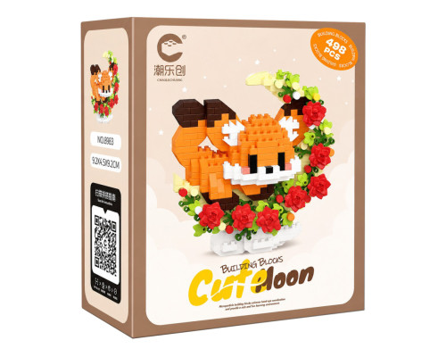 Дитячий конструктор Лисичка 8983 серії "Cute Moon", 498 деталей