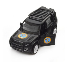 Автомодель серии "Шевроны Героев" Land Rover Defender 110 "ГУР МО" TechnoDrive 250364M