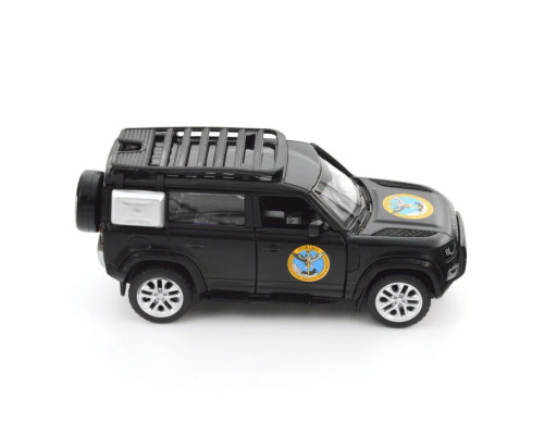 Автомодель серии "Шевроны Героев" Land Rover Defender 110 "ГУР МО" TechnoDrive 250364M