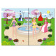 Книга-одевалка с наклейками "Princesses" LS-03-01 серия "Dress Up"