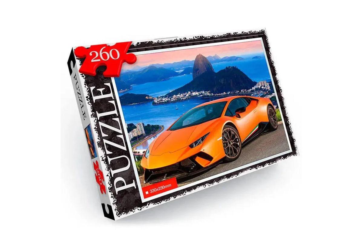 Пазл "Lamborghini" Danko Toys C260-13-15, 260 эл. Пазл "Lamborghini" Danko Toys C260-13-15, 260 эл.