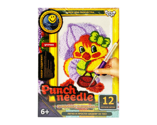 Набір для творчості "Punch Needle: Каченя" PN-01-03 килимова вишивка