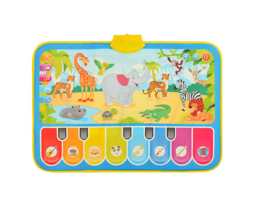 Дитячий ігровий розвиваючий Килимок M 3676 укр. і англ. мовою