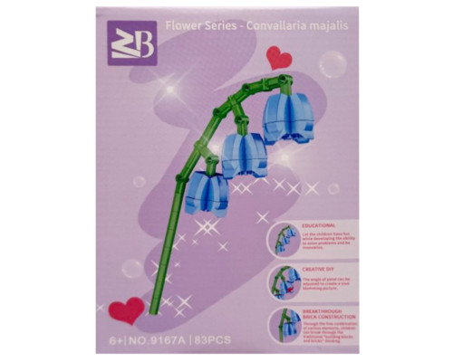 Конструктор дитячий "Convallaria majalis" 9119A-9167A 83 деталі