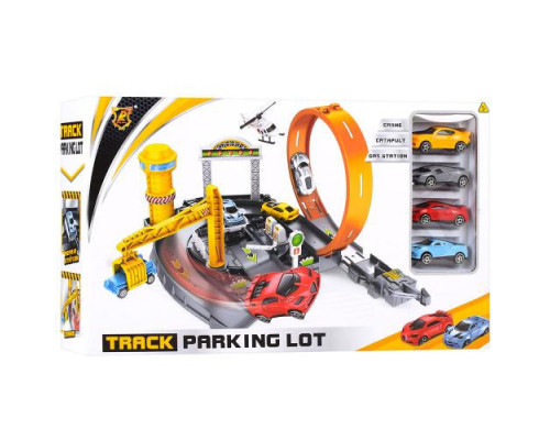 Ігровий набір трек з машинками P872-A з мертвою петлею