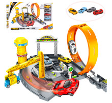 Ігровий набір трек з машинками P872-A з мертвою петлею